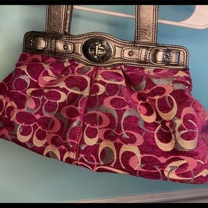 Purple coach purse- make an offer